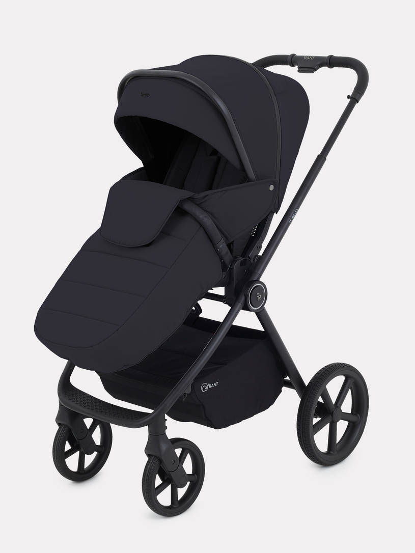 Коляска 2 в 1 Rant Teo Black