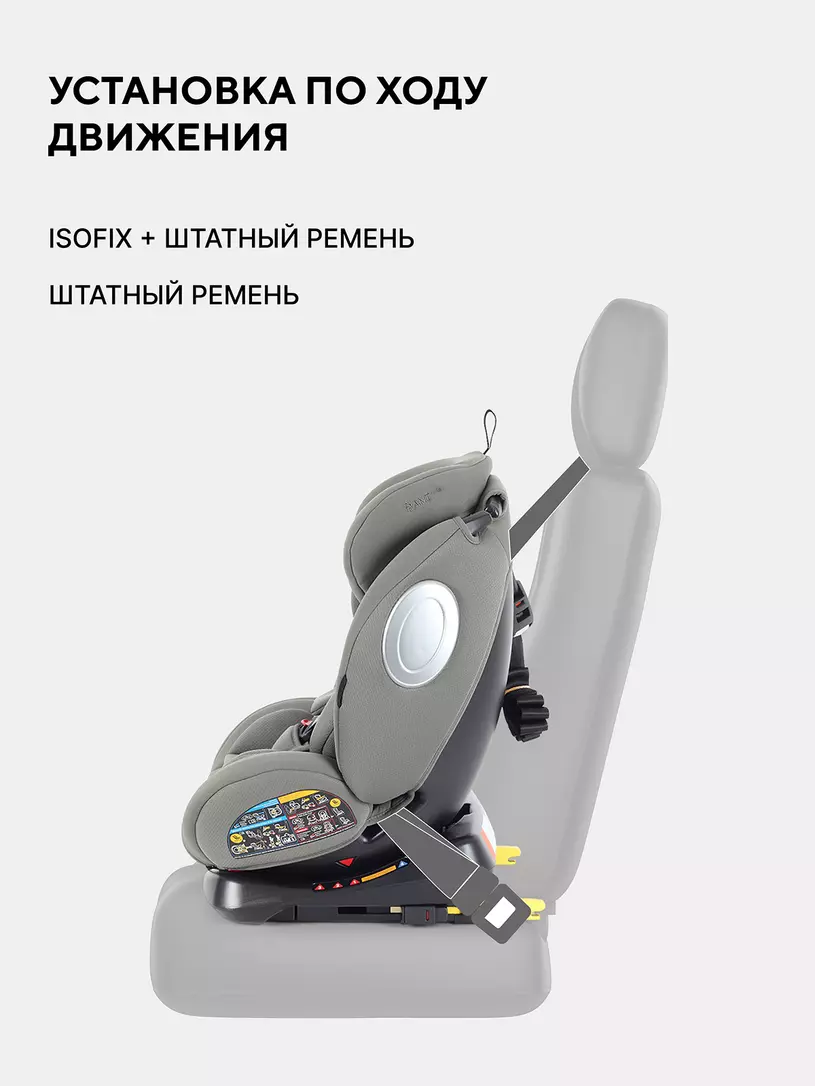 Автокресло Rant Basic Twist Next isofix группа 0+/1/2/3 (0-36 кг) Olive