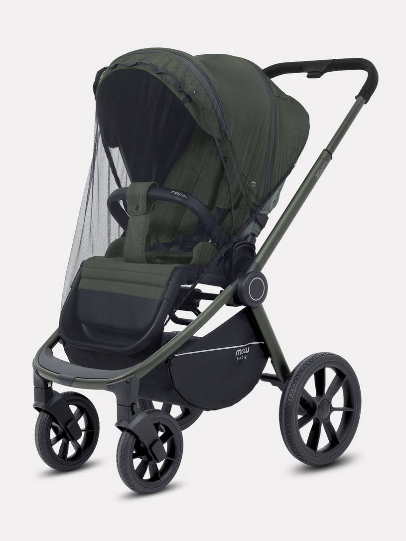 Коляска 3 в 1 Mowbaby Zoom PU Forest green