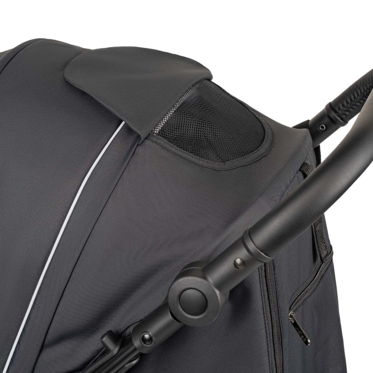 Коляска прогулочная Indigo EPICA XL AIR с сумкой черный