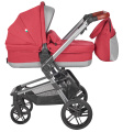 Коляска модульная 2 в 1 Farfello Zuma Duo Comfort (ZDC-11 Рубиновый)