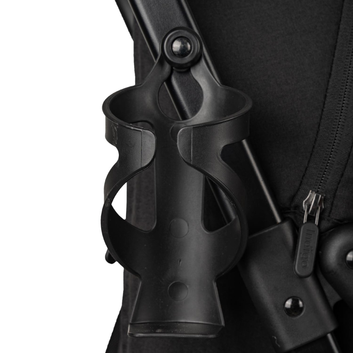 Коляска прогулочная Indigo FROST черный