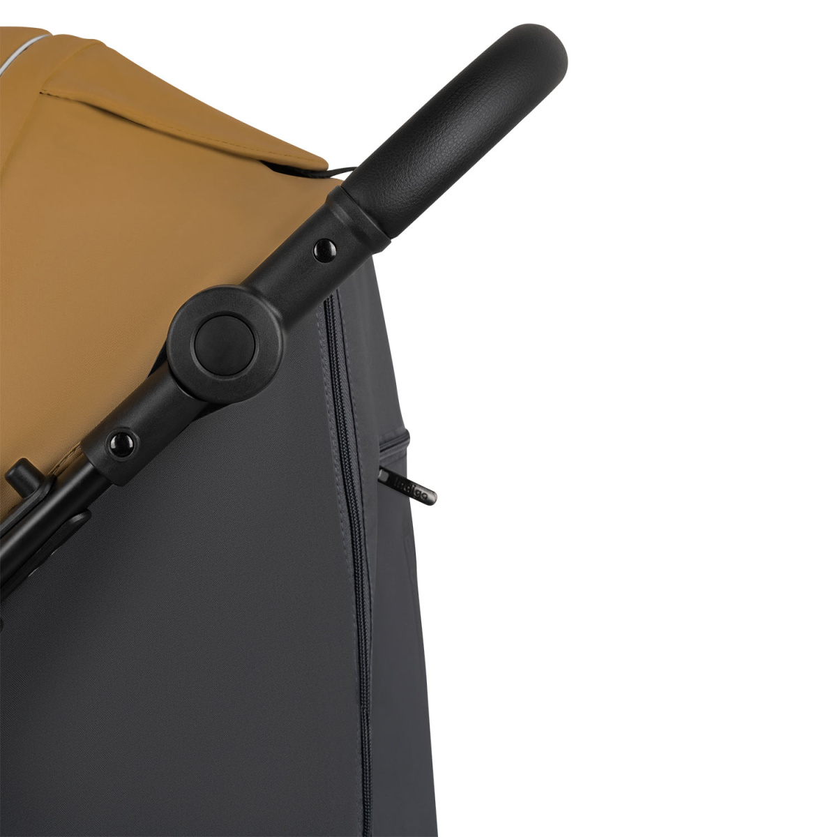 Коляска прогулочная Indigo EPICA XL AIR с сумкой бежевый-серый