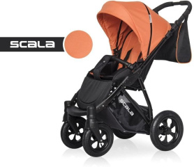 Прогулочная коляска Riko Basic Scala 05, цвет: оранжевый