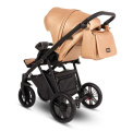 Коляска Camarelo Zeo 3 в 1 экокожа бронза