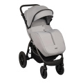 Коляска прогулочная Indigo EPICA XL AIR с сумкой светло-серый