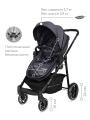 Коляска-трансформер 2 в 1 Rant Azure Trends RA147 alu. Jet Carbon. Цвет: Графит