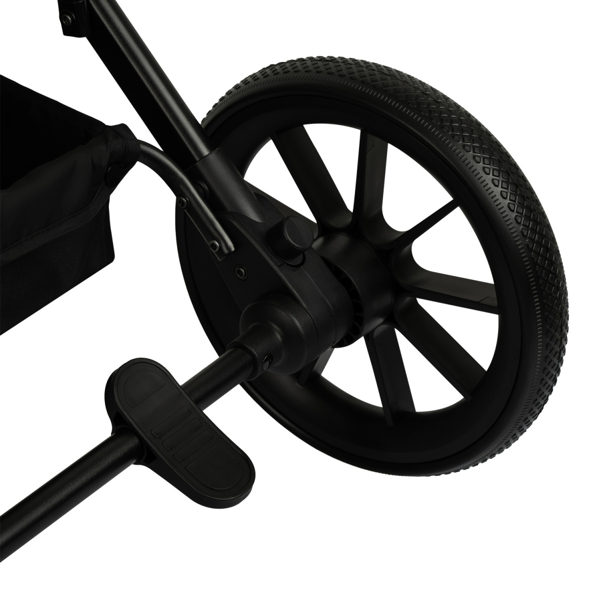 Коляска прогулочная Indigo Delta+ черный