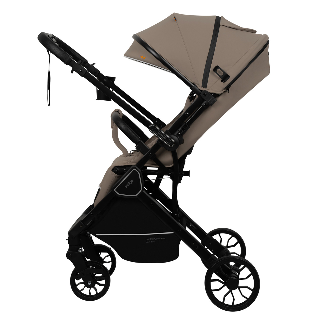 Коляска прогулочная Indigo VOLT бежевый