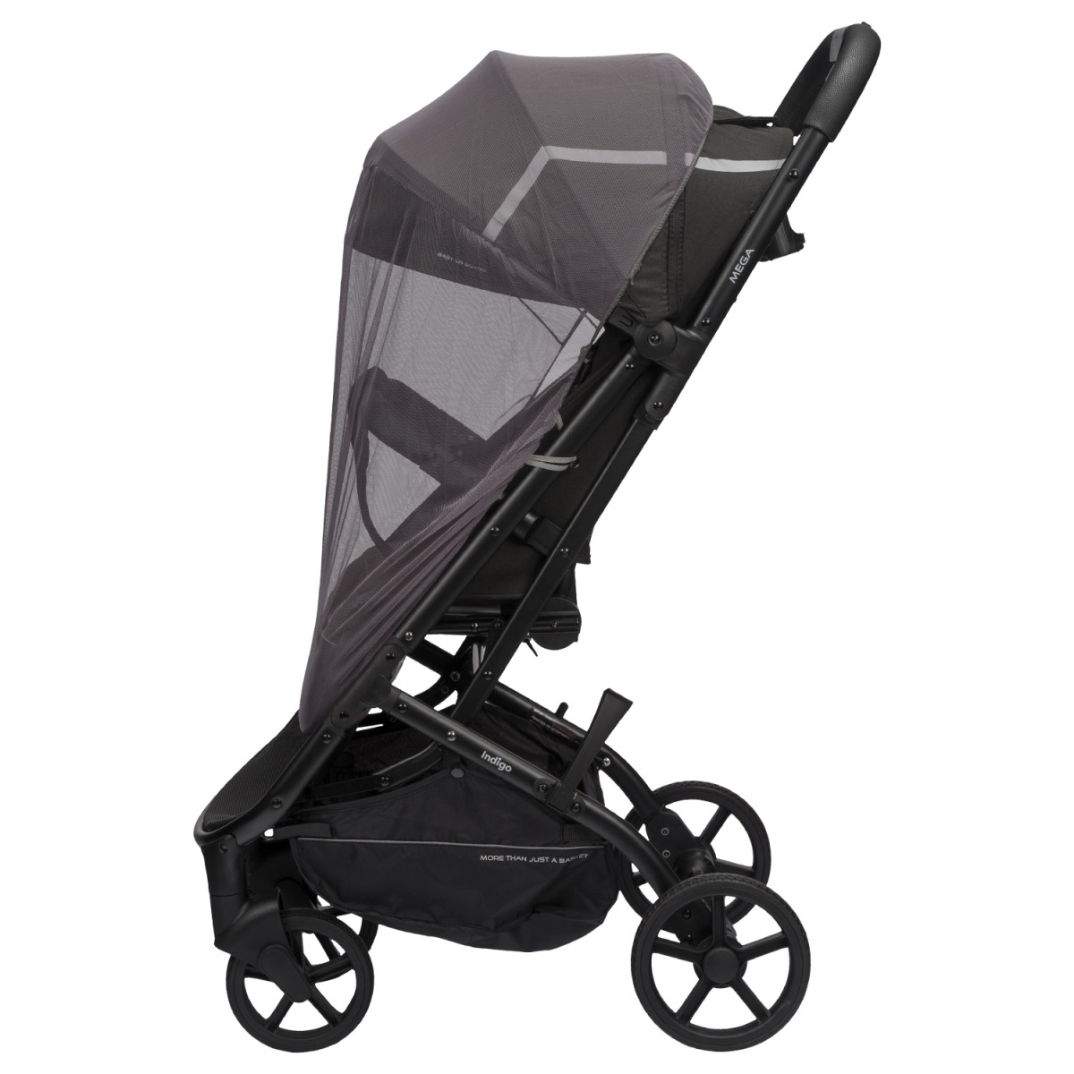 Коляска прогулочная Indigo MEGA черный