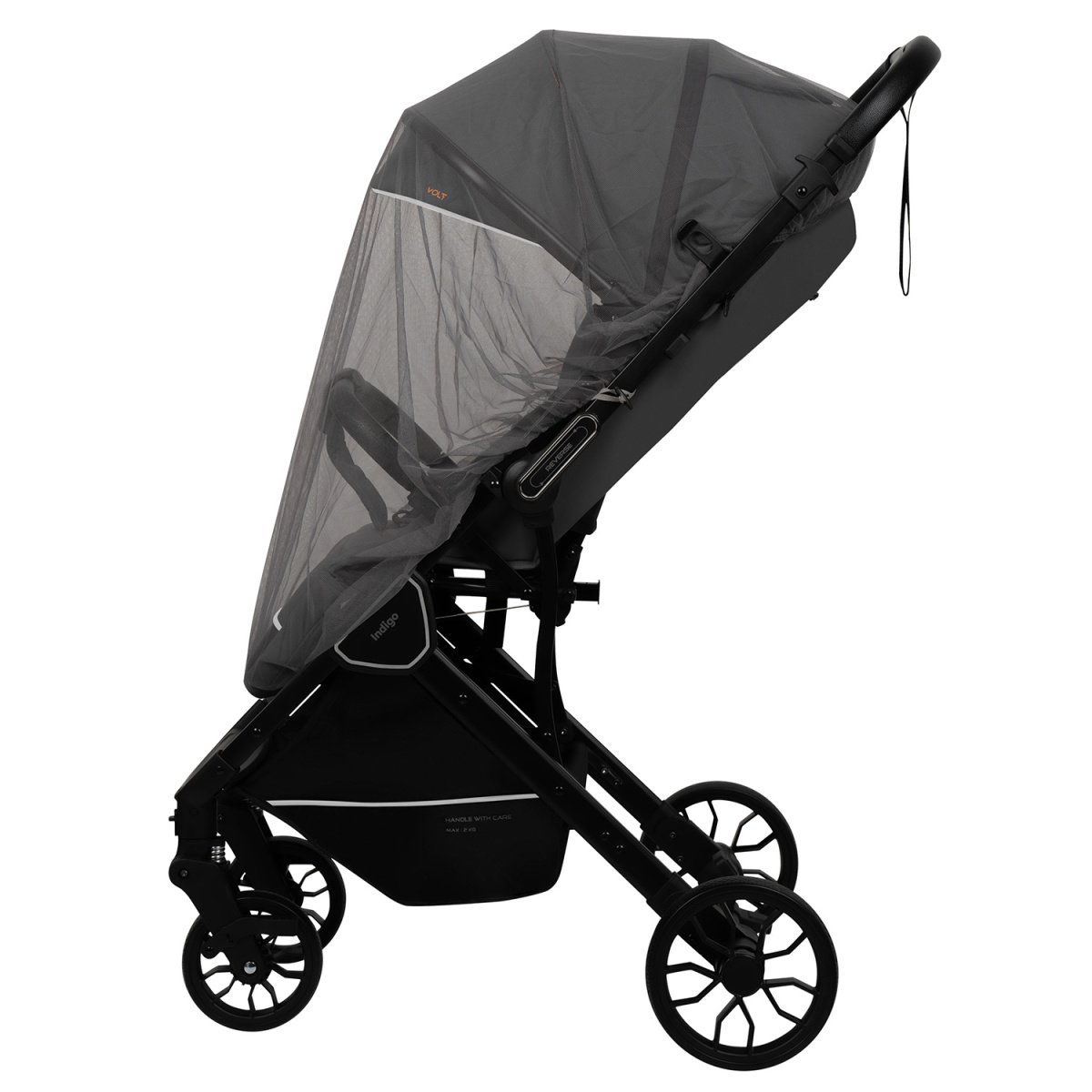 Коляска прогулочная Indigo VOLT темно-серый