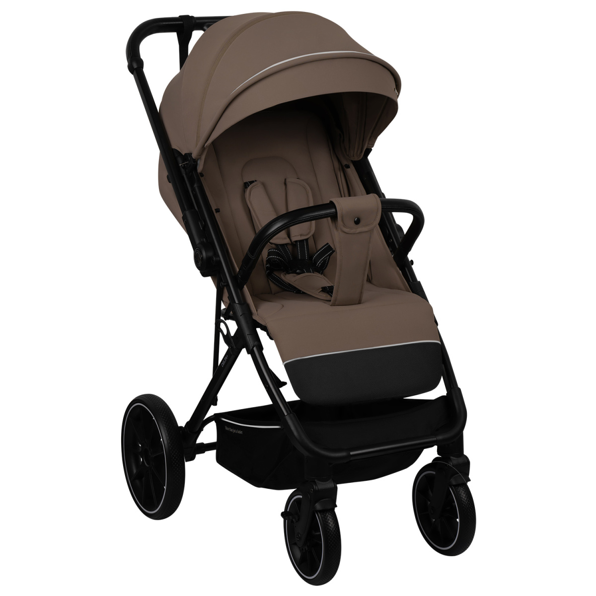 Коляска прогулочная Indigo Delta+ темно-бежевый