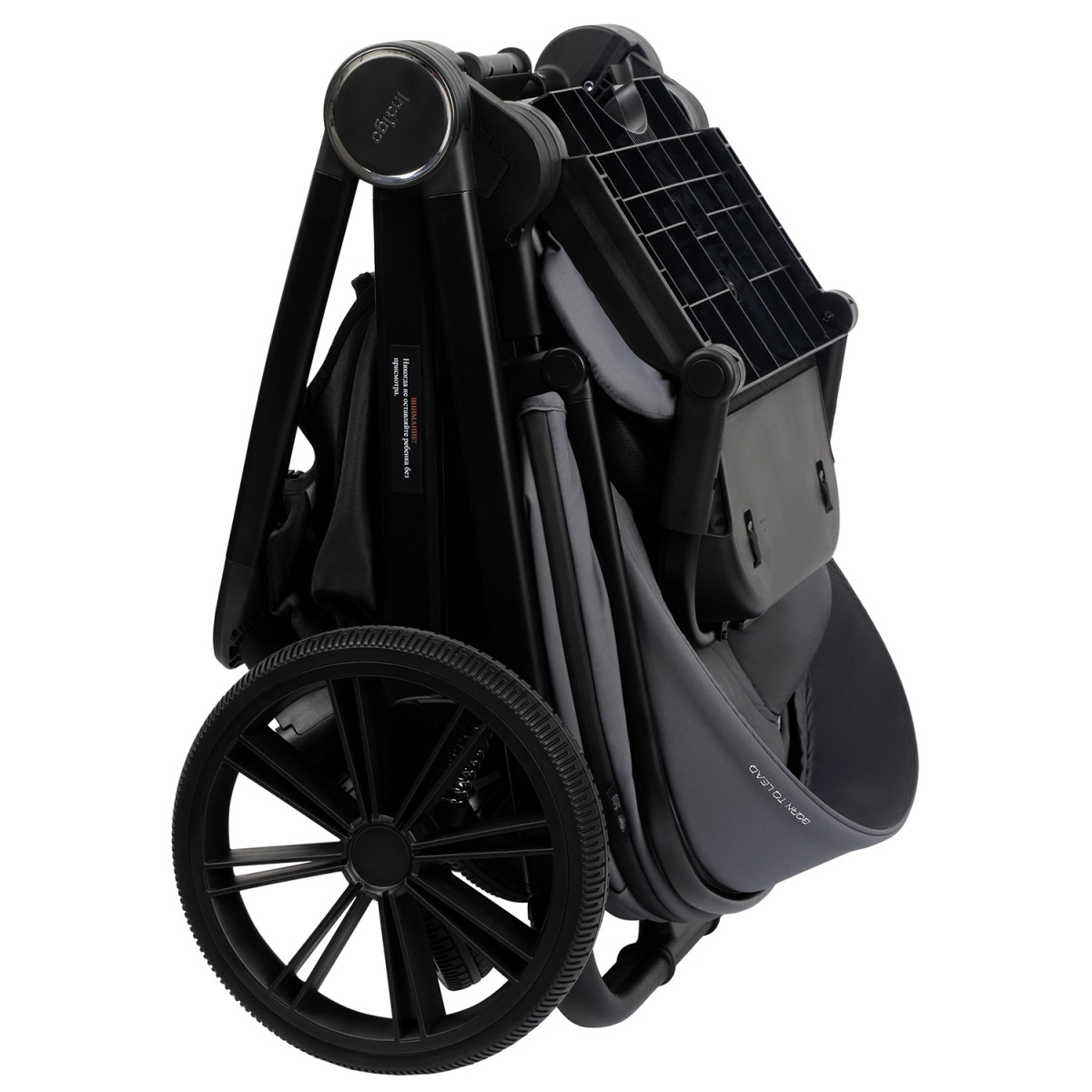 Коляска 2 в 1 Indigo STING темно-серый