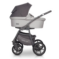 Коляска 3 в 1 Riko Basic Bella Pastel 01 серый