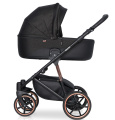 Коляска 3 в 1 Riko Side 06 Cooper медный-черный
