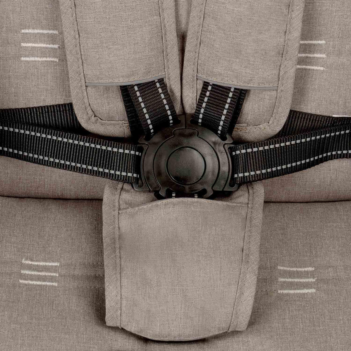 Коляска прогулочная Indigo MEGA бежевый