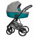 Коляска 2 в 1 Riko Basic Havana 02 серо-зеленый