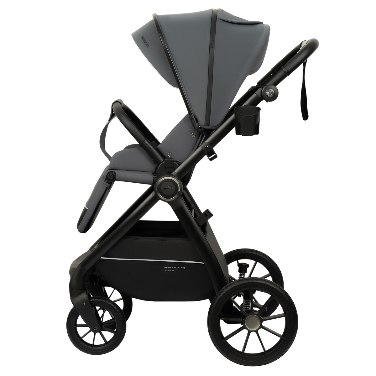 Коляска прогулочная Indigo BREEZE серый