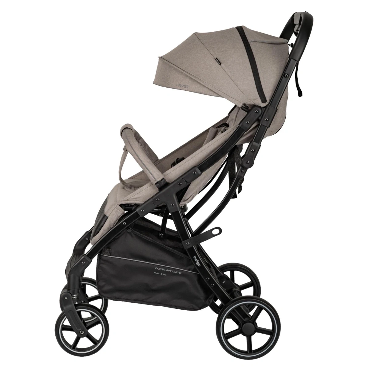 Коляска прогулочная Indigo FROST бежевый