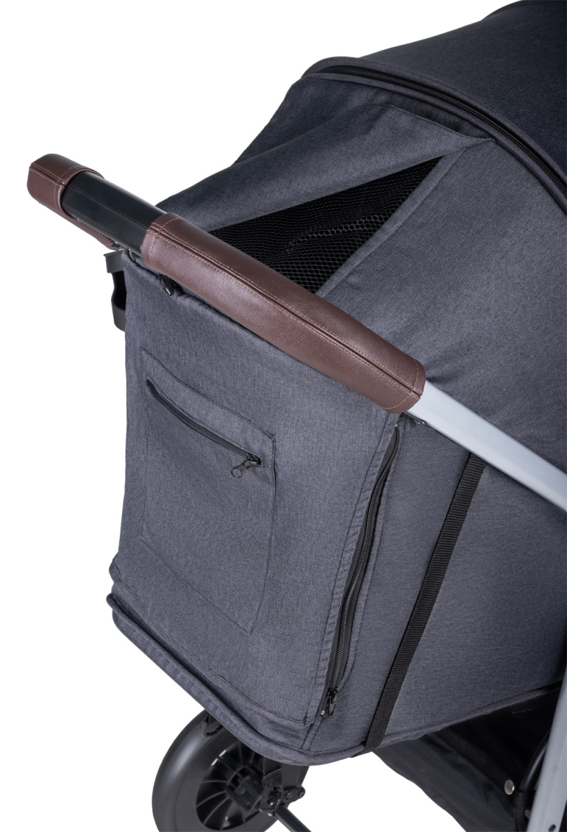 Коляска детская прогулочная Farfello COSTA Jenny + (Steel Grey/ Темно-серый)