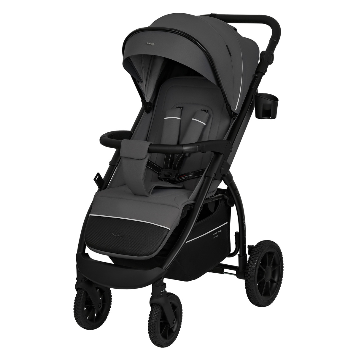 Коляска прогулочная Indigo EPICA SL, темно-серый