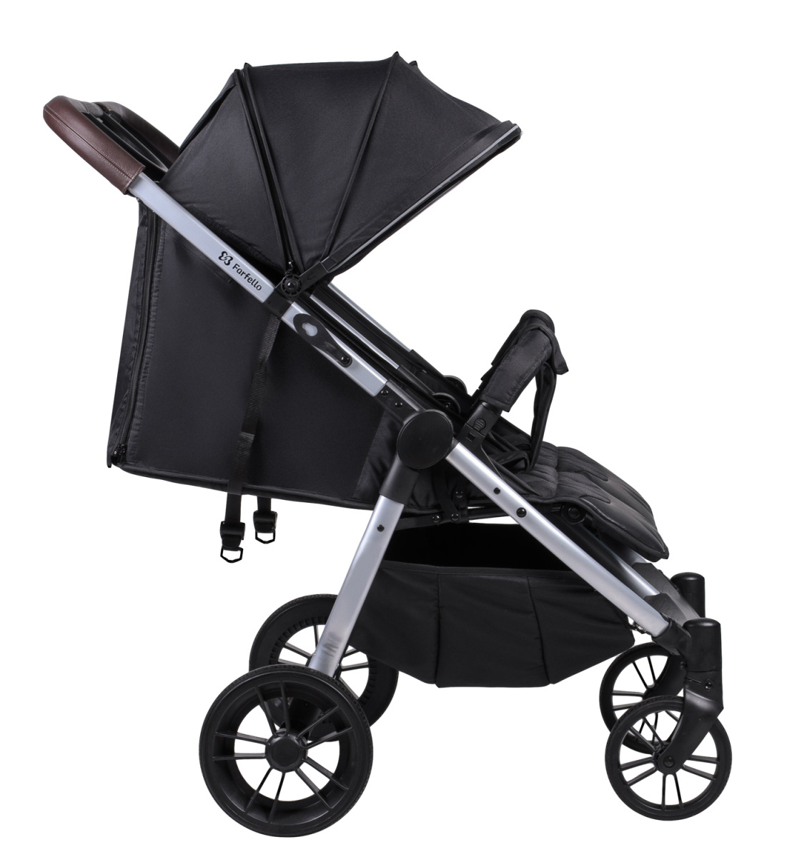 Коляска прогулочная Farfello Lane Max Comfort (Onyx Black/чёрный)