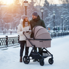 Коляска 3 в 1 Indigo SOLAR бежевый