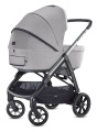 Коляска 3 в 1 Inglesina Aptica  с подставкой под люльку Stand Up, Silk Grey