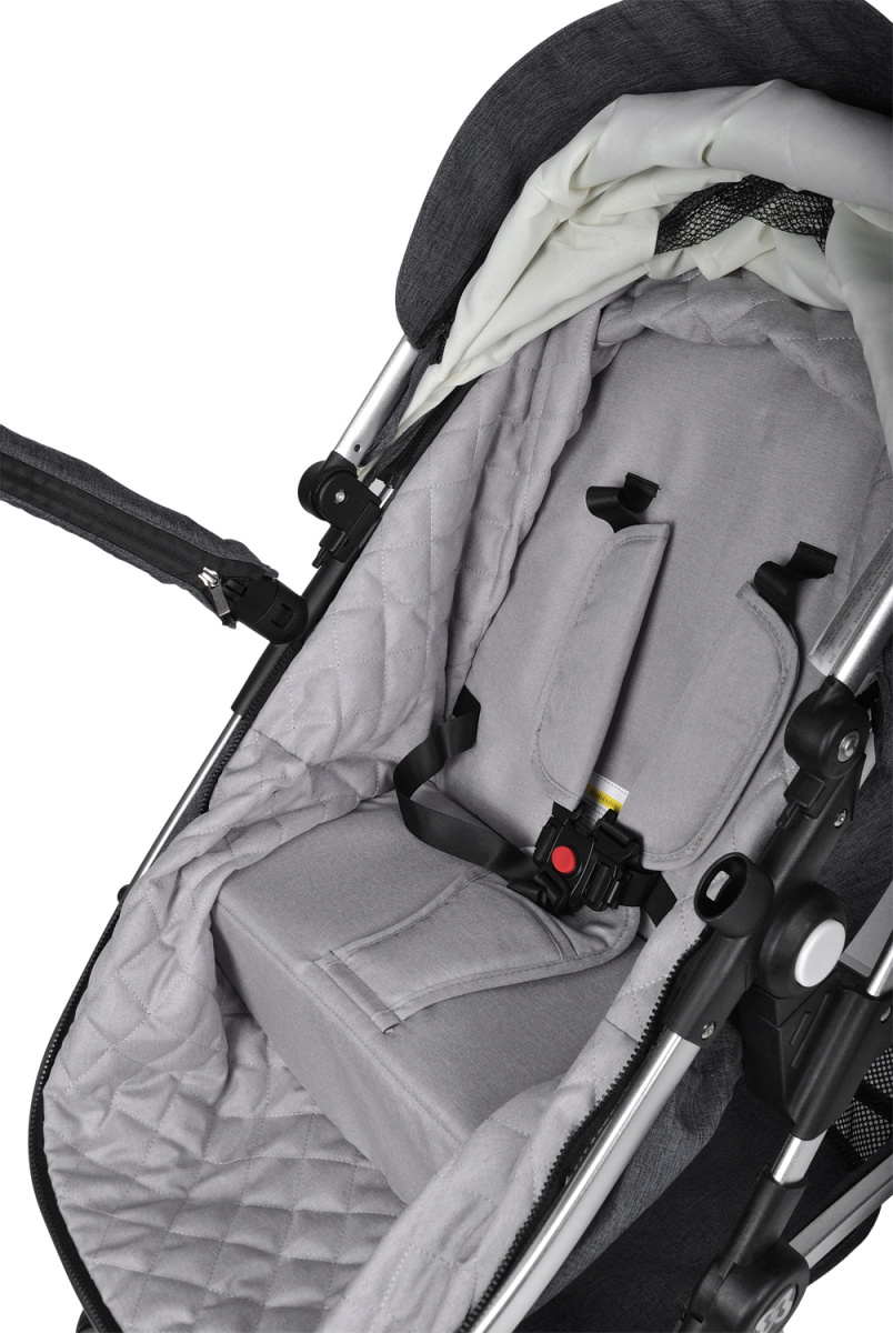 Коляска трансформер Farfello Pristina (Черный PS-15)