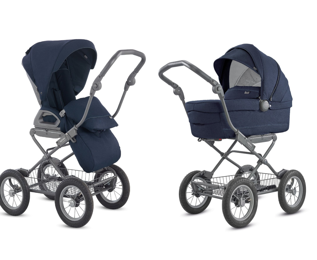 Коляска Sofia System Duo 2 в 1 на шасси Ergo Bike (AA15N6SLB + AE15H6100), цвет SAILOR BLUE