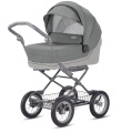 Коляска 2 в 1 Inglesina Sofia с подставкой под люльку Stand Up, Cayman Silver