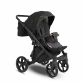 Коляска 2 в 1 Camarelo Avenger, Чёрный жаккард / Чёрная эко-кожа