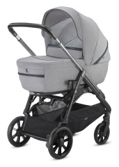 Коляска 2 в 1 Inglesina Aptica  с подставкой под люльку Stand Up, Silk Grey