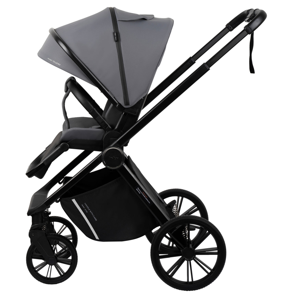 Коляска 2 в 1 Indigo STING темно-серый