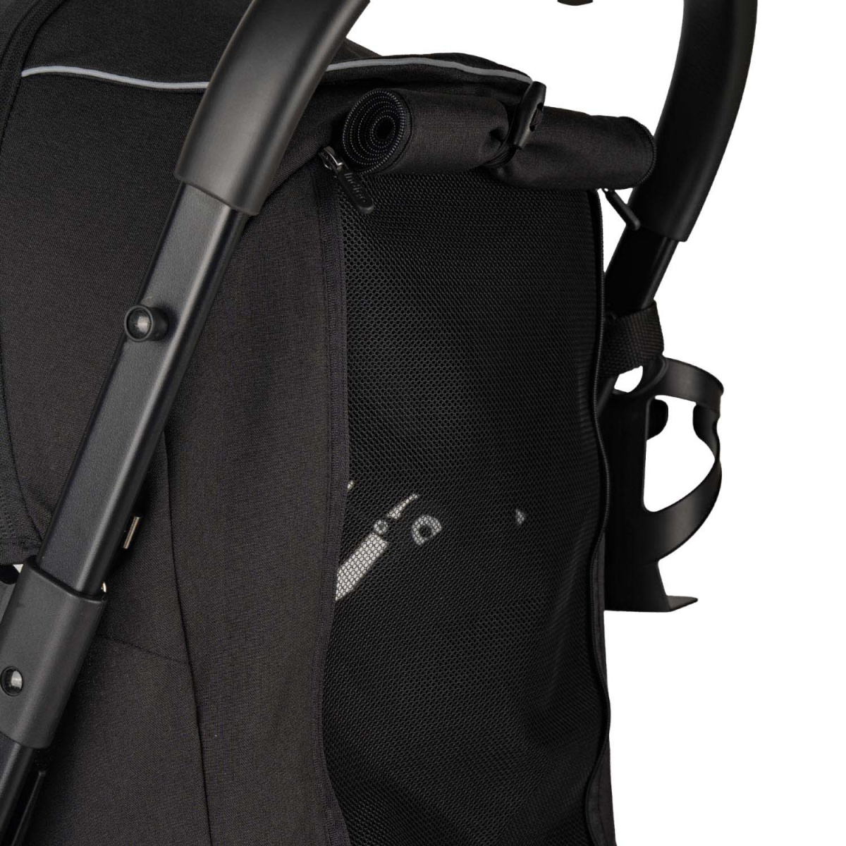 Коляска прогулочная Indigo FROST черный