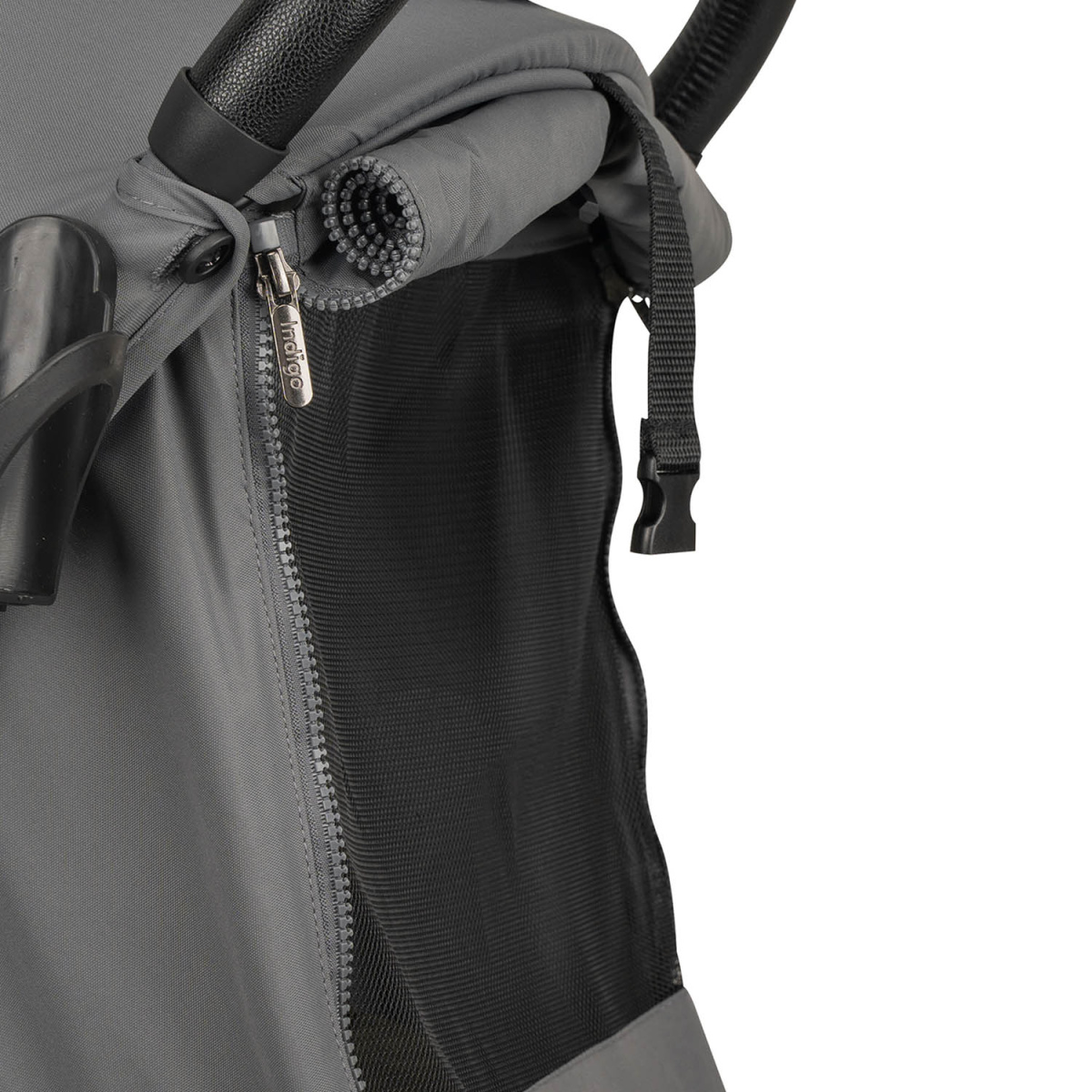 Коляска прогулочная Indigo SKIP темно-серый