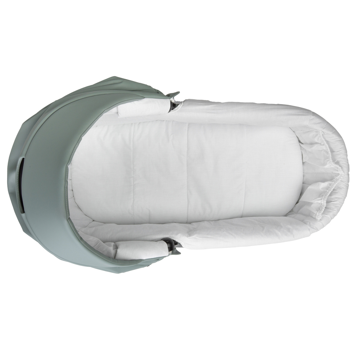 Коляска 2 в 1 Indigo MIO ECO Plus 14 - 03 (шалфей кожа)