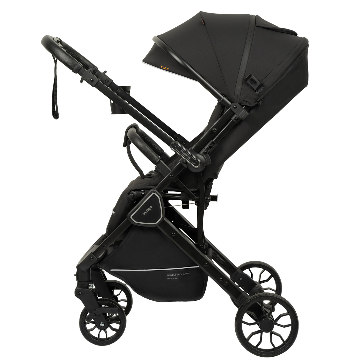 Коляска прогулочная Indigo VOLT черный