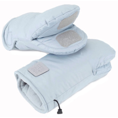 Рукавички на коляску Топотушки Нильс (с липучками) серый