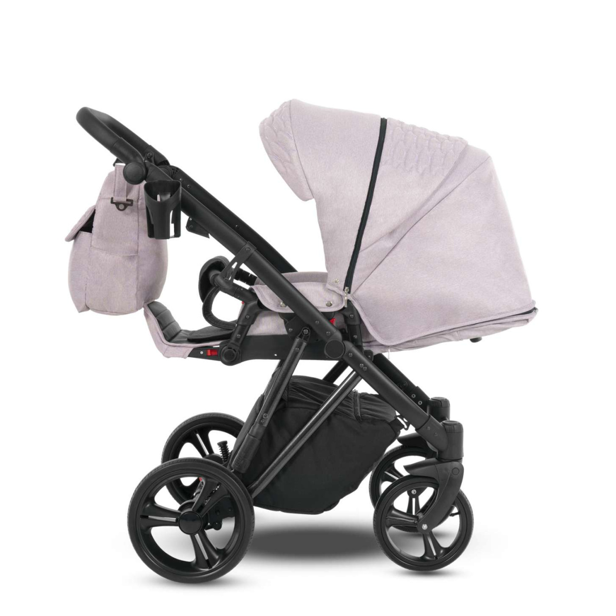 Коляска Camarelo Faro 3 в 1 пудровый меланж