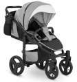 Прогулочная коляска Camarelo Elf белая рама светло-серый меланж