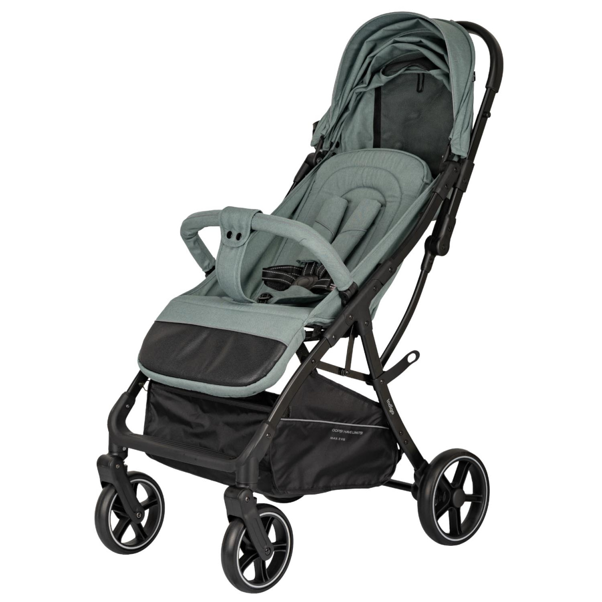 Коляска прогулочная Indigo FROST зеленый