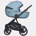 Коляска 3 в 1 Riko Basic Montana Ecco 16 BLUE