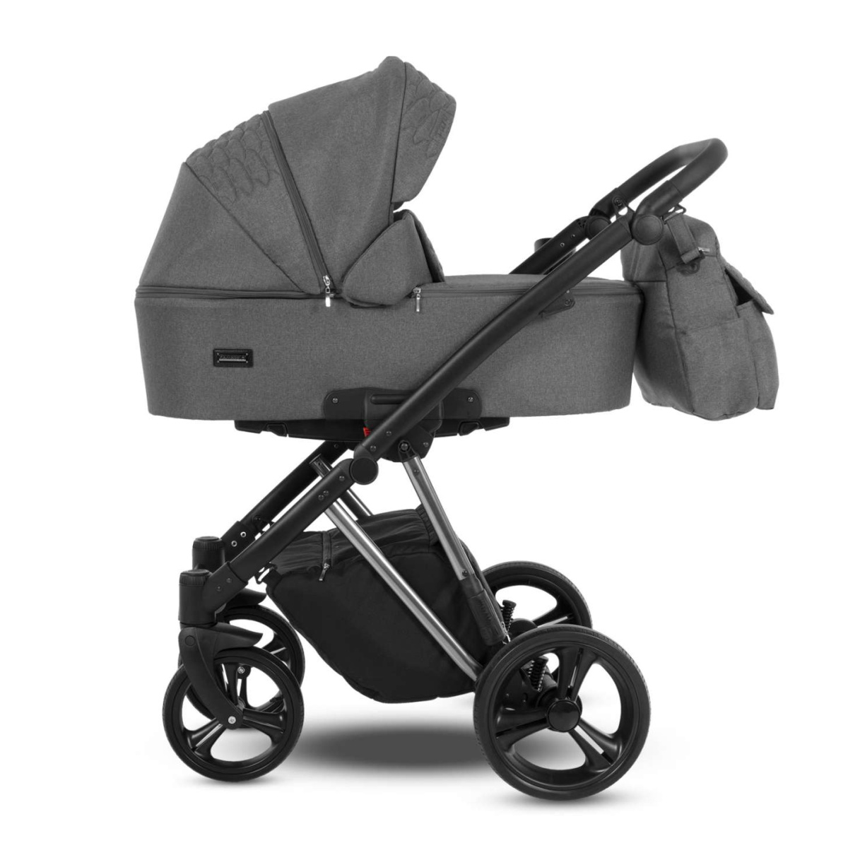 Коляска Camarelo Faro 3 в 1 серый меланж