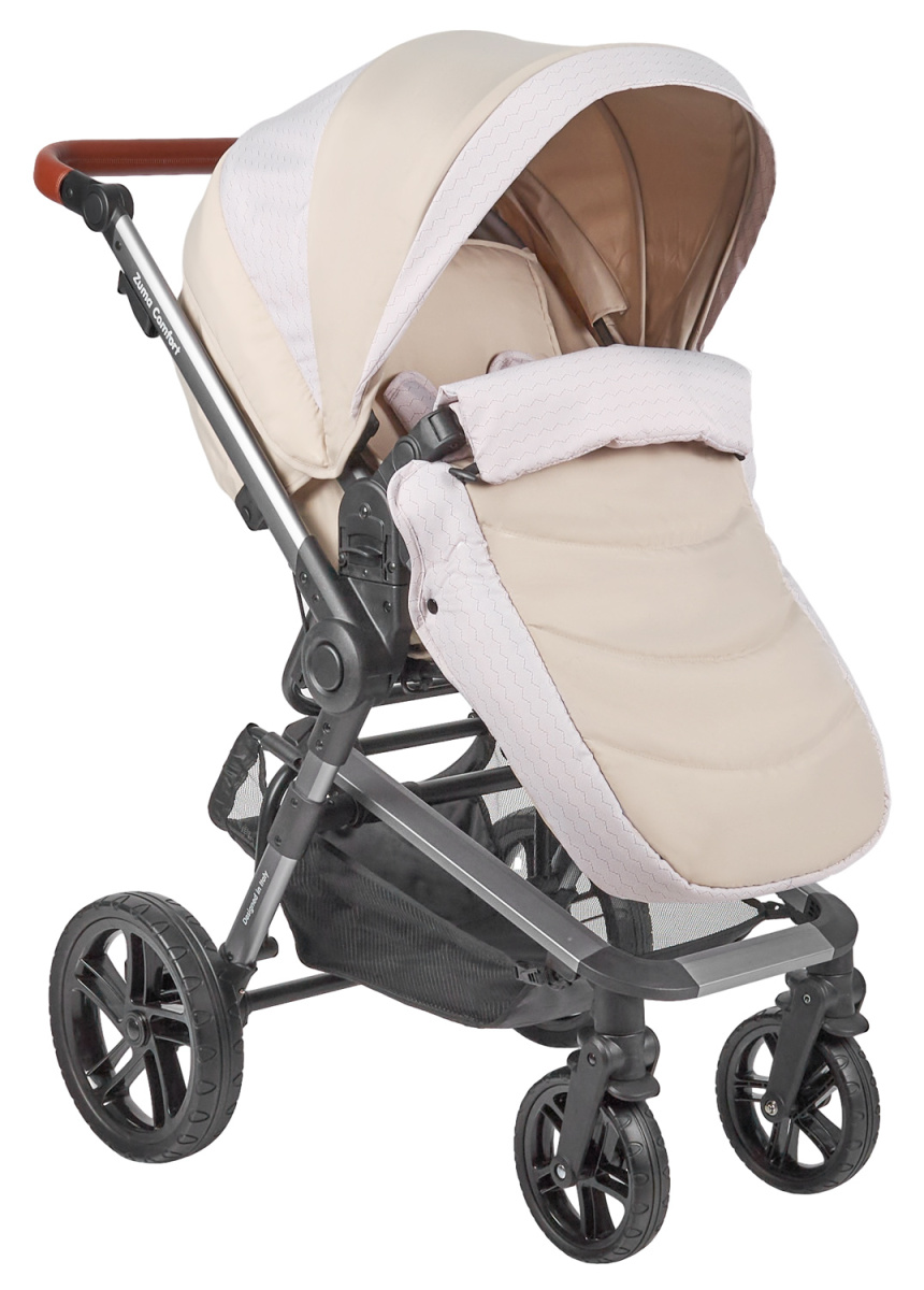 Коляска модульная 2 в 1 Farfello Zuma Duo Comfort (ZDC-13 Бежевый)