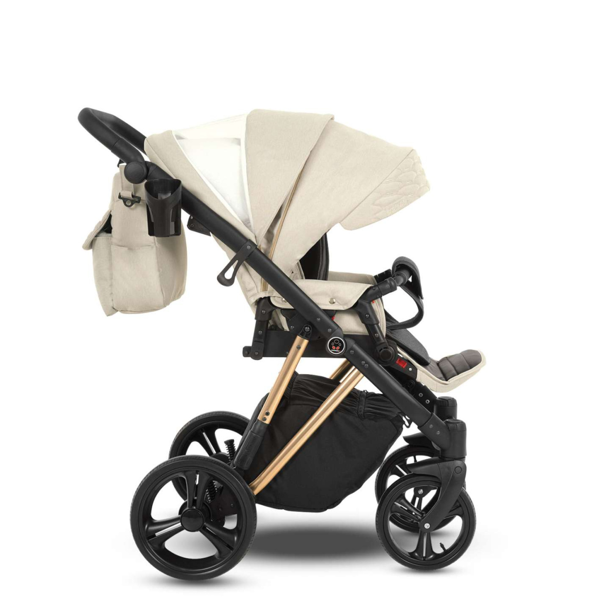 Коляска Camarelo Faro 2 в 1 светло-бежевый меланж