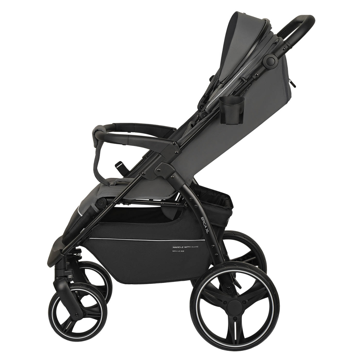 Коляска прогулочная Indigo EPICA XL темно-серый