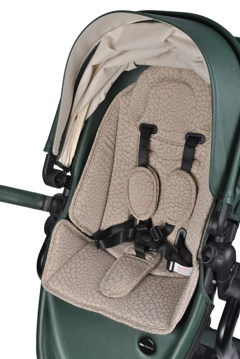 Коляска  2в1 Farfello Hot mama (Вечнозеленый)