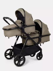 Коляска для двойни 2 в 1 Rant Basic Dualo Brown
