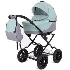 Коляска 2 в 1 Rant Siena Classic 2024 10 серый-ментоловый